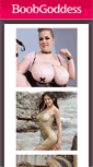 Mobile Screenshot of boobgoddess.com